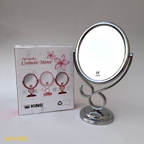 آینه آرایشی KING مدل رومیزی 7x - Image 4