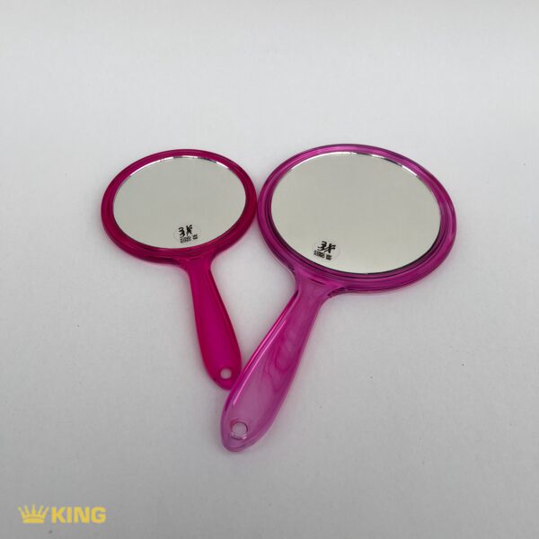آینه آرایشی KING مدل دسته‌دار سایز کوچک 3x - Image 12