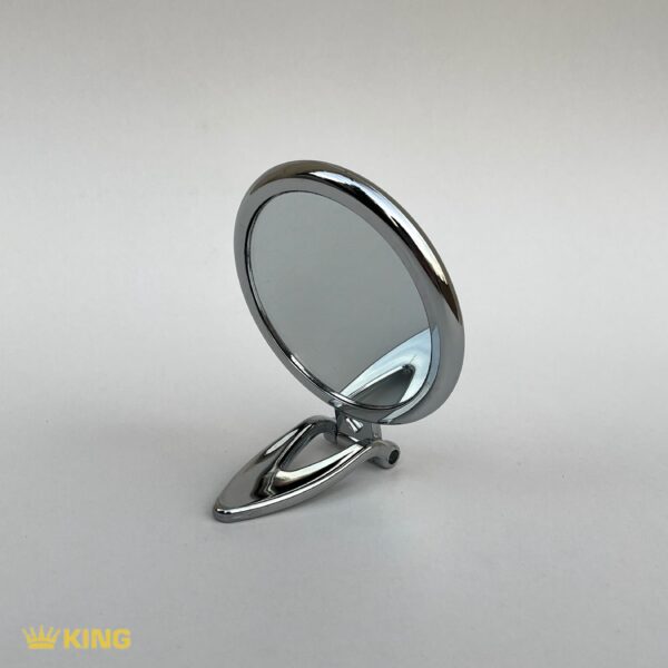 آینه آرایشی KING مدل تو‌کیفی سه‌کاره گرد 7x - Image 2