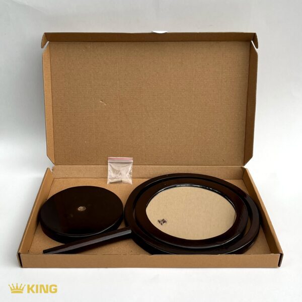 آینه آرایشی KING مدل چوبی سایز بزرگ 3x - Image 2