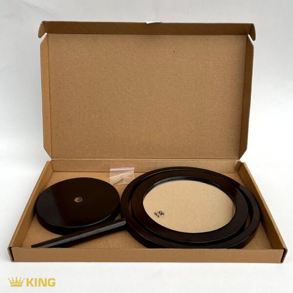 آینه آرایشی KING مدل چوبی سایز بزرگ 5x - Image 2