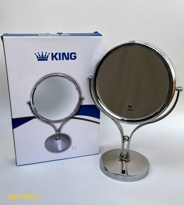 آینه آرایشی KING مدل پایه گوی 7x - Image 4