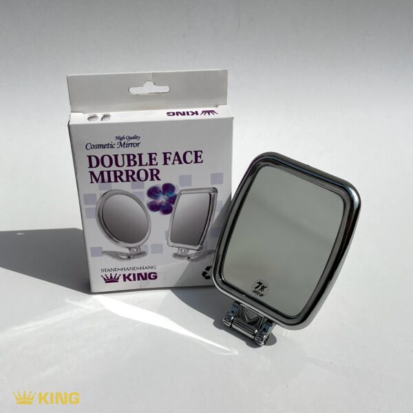 آینه آرایشی KING مدل کیفی سه کاره مستطیل 7x - Image 4