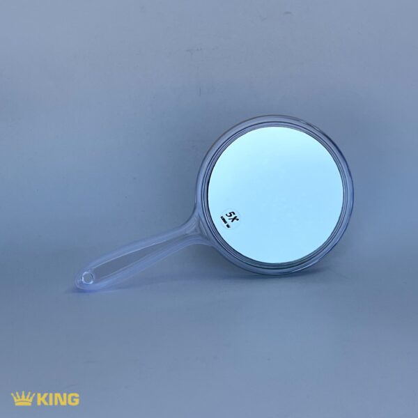 آینه آرایشی KING مدل دسته دار سایز کوچک 5x