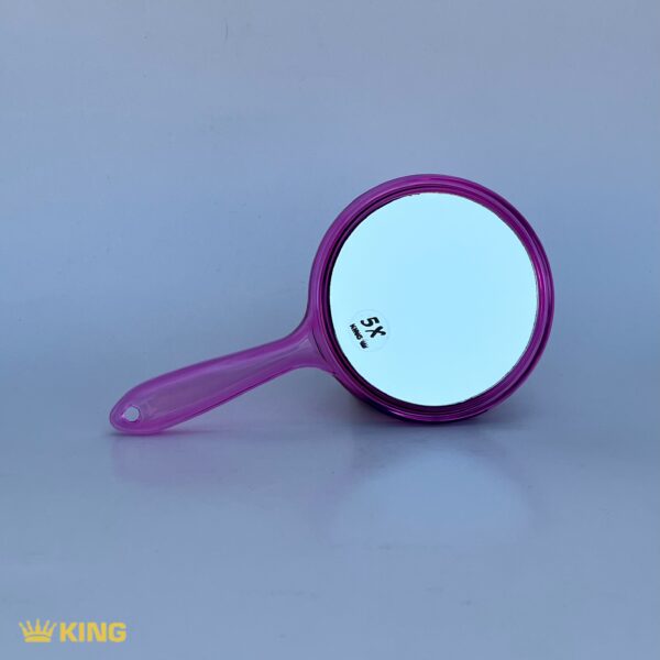 آینه آرایشی KING مدل دسته دار سایز بزرگ 5x
