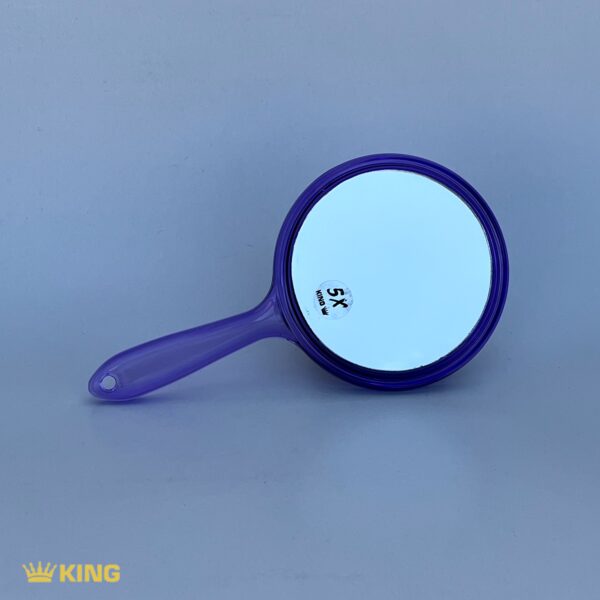 آینه آرایشی KING مدل دسته دار سایز بزرگ 5x - Image 7